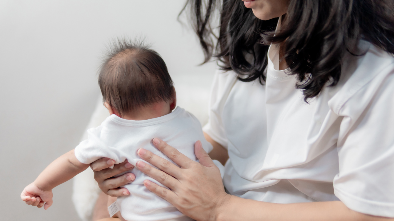 ゲップは赤ちゃん（新生児）の成長に合わせて行おう