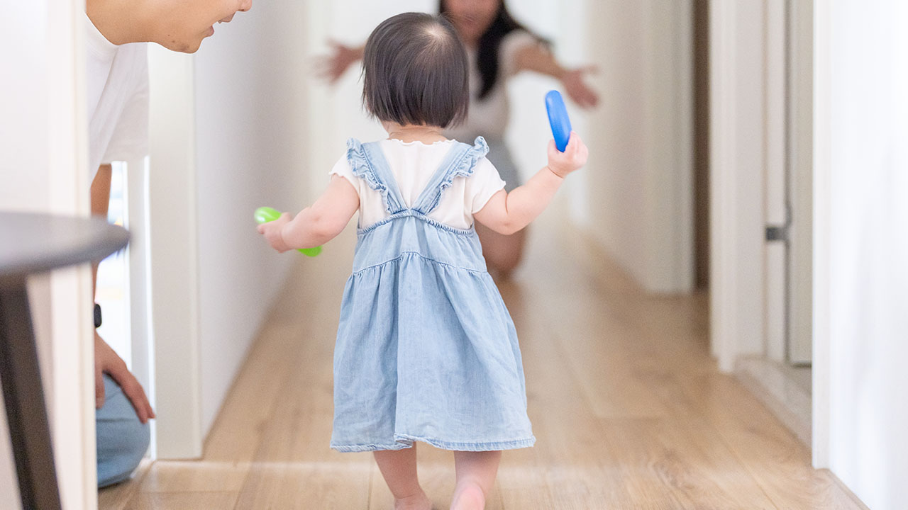 1歳～1歳3ヶ月の赤ちゃんの成長を楽しもう