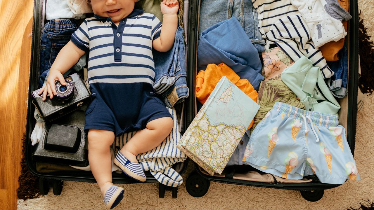 赤ちゃんとの旅行の持ち物チェックリスト